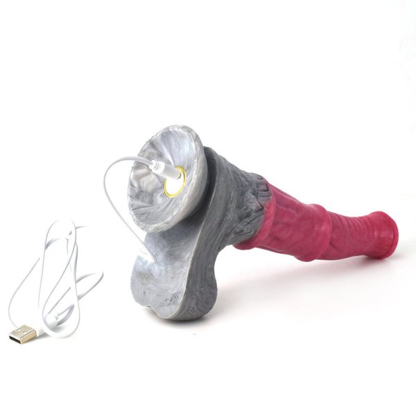 (image for) Vibration Animal Kont Silicone Dildo - 06