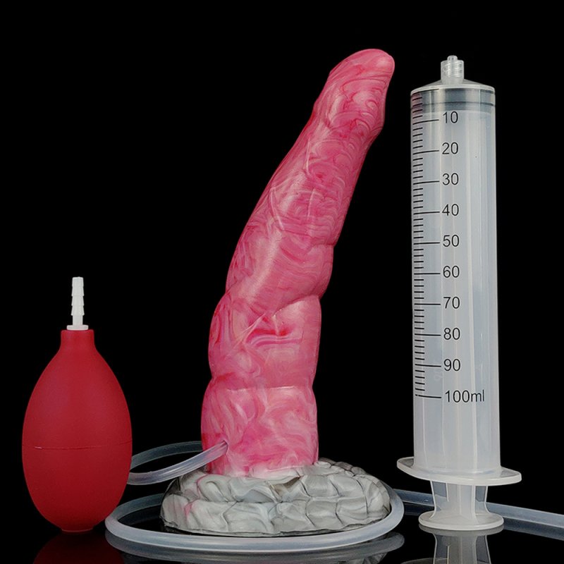 (image for) Squirting Silicone Dildo - 01