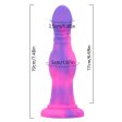 (image for) Mixed Color Liquid Silicone Dildo - B