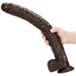 (image for) Black Warrior PVC Huge Cock - 17 inch