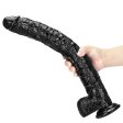 (image for) Black Warrior PVC Huge Cock - 17 inch