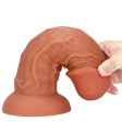 (image for) Liquid Silicone Eggless Dildo - Warped