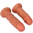 (image for) Liquid Silicone Eggless Dildo - Warped
