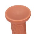 (image for) Liquid Silicone Eggless Dildo - Warped