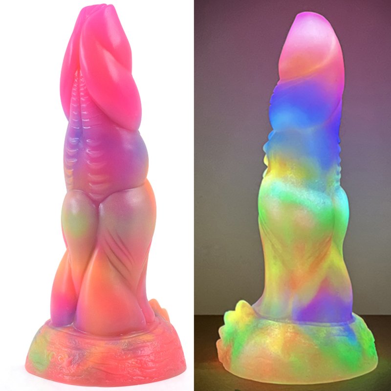 (image for) Luminous Silicone Dildo - 02