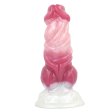(image for) White Base Peach Silica Gel Dildo - 12