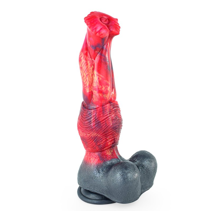 (image for) Dragon Color Silicone Dildo - 06