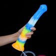 (image for) Triple Function Squirting Luminous Dildo - 01