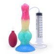 (image for) Wolf Cock Squirting Dong - Rainbow