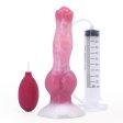 (image for) Wolf Cock Squirting Dong - Pinklady