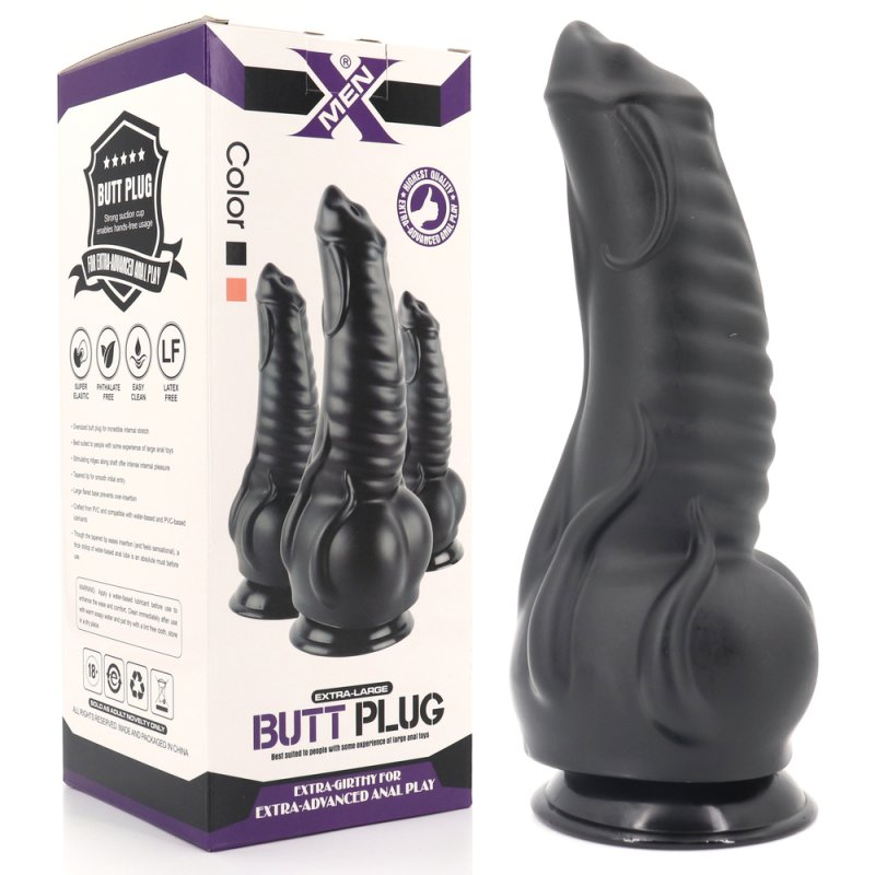 (image for) PVC Extra-Large 7.8 inch Anal Dildo