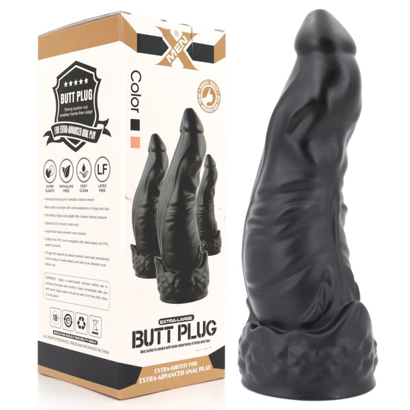 (image for) PVC Extra-girthy Anal Dildo