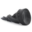 (image for) PVC Large 10.2 inch Entwined Cock