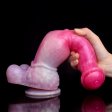 (image for) Peachy Colorful Realistic Dildo- 03