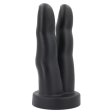 (image for) PVC Large 10.4 inch Double Finger Cock
