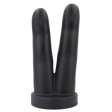 (image for) PVC Large 10.4 inch Double Finger Cock