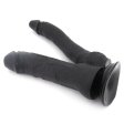 (image for) PVC Large 9.4 inch Double Cock