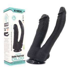 (image for) PVC Large 9.4 inch Double Cock