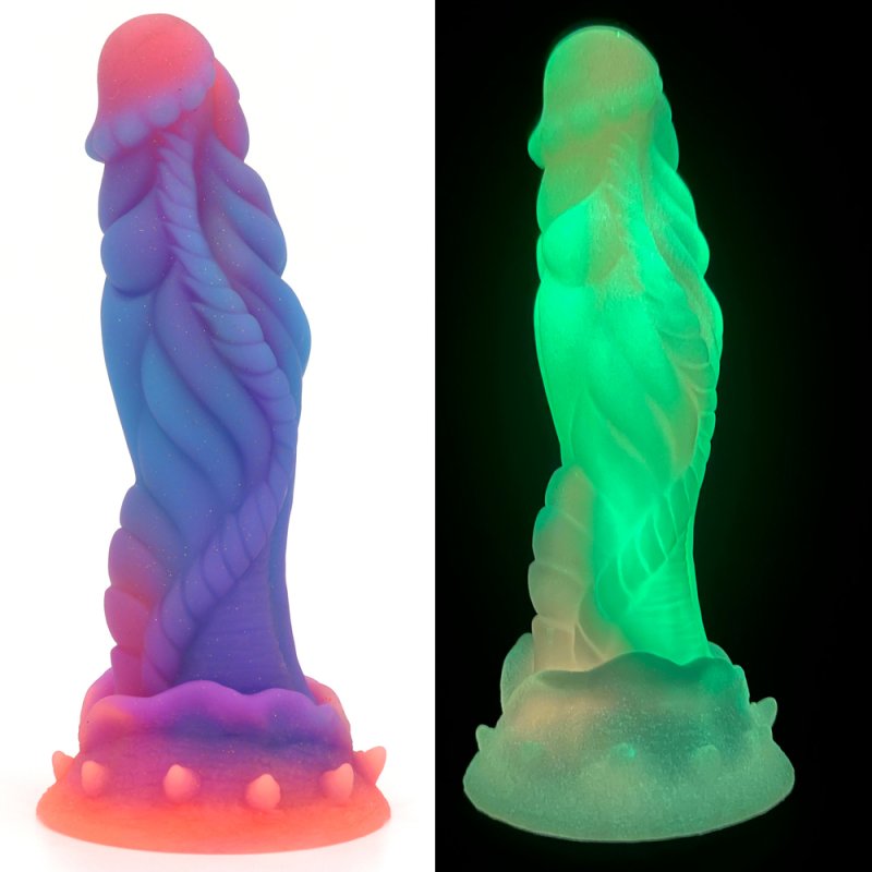 (image for) Poppy Luminous Realistic Dick- Blue