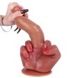 (image for) Middle Finger Silicone Dildo