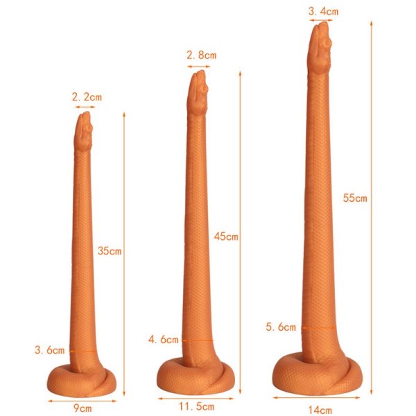 (image for) Snake Super Long Dildo