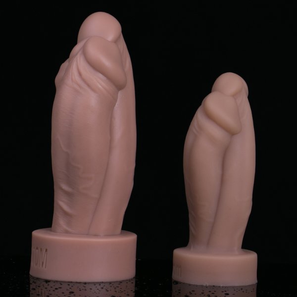 (image for) Triple Silicone Lifelike Cock