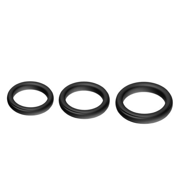 (image for) Triple Silicone Cock Ring Set