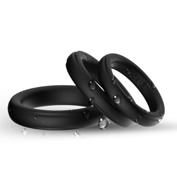 (image for) Triple Silicone Cock Ring Set
