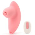 (image for) Licking Stimulation Strap-on Vibrator