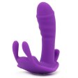 (image for) Butterfly Strap-on vibrator - Wireless