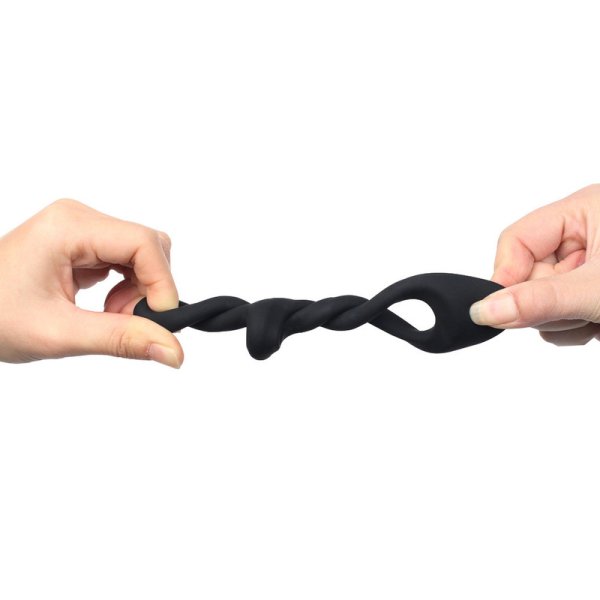 (image for) Silicone Dual Cock Ring