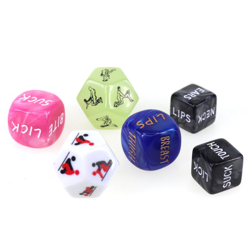 (image for) 6 pcs Sex Game Dice Set