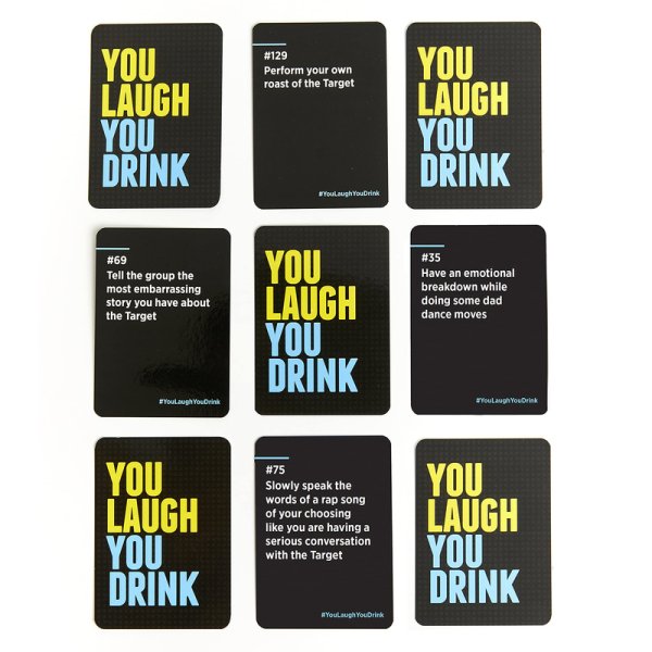 (image for) You Laugh You Drink Party Game