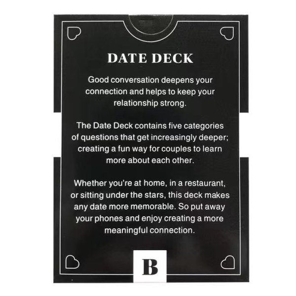 (image for) Date Deck Game Card