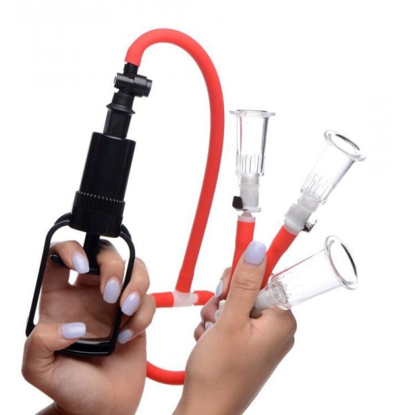 (image for) Three Cup Nipple Enhancement Pump