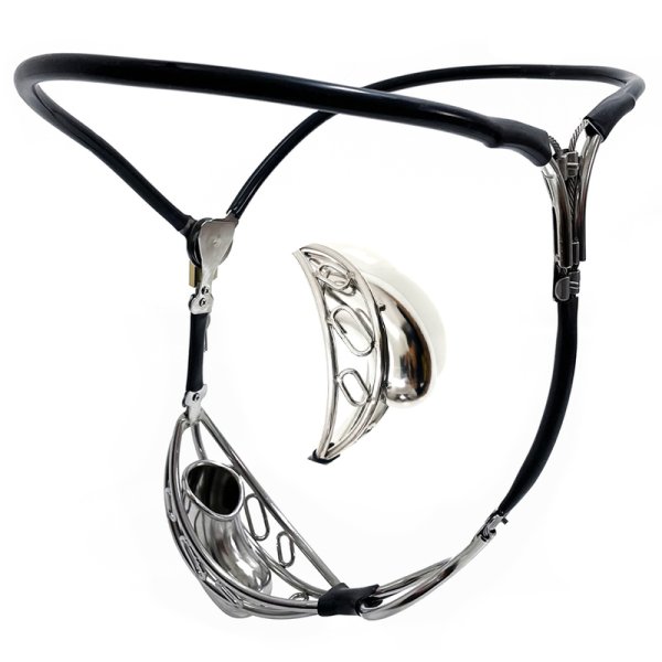 (image for) Half Hollow Cage Invisible Chastity Belt