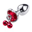 (image for) Jeweled Heart Anal Plug with Bell