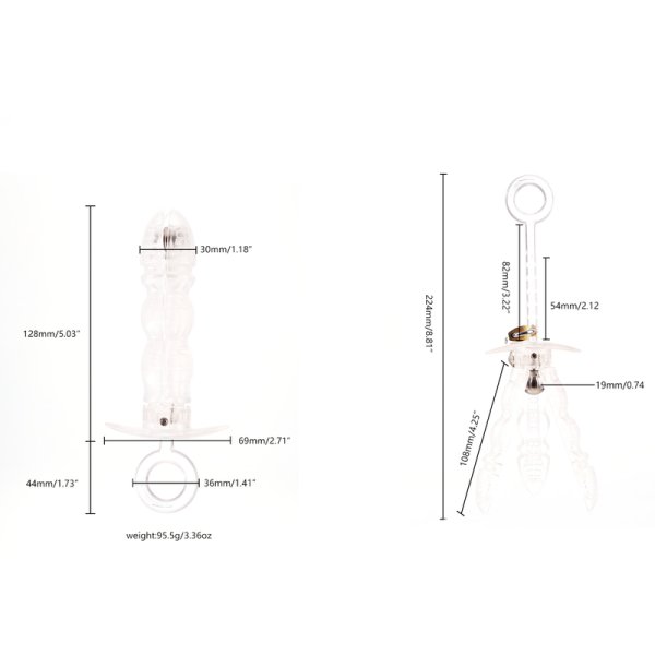 (image for) Clear Resin Anal Lock