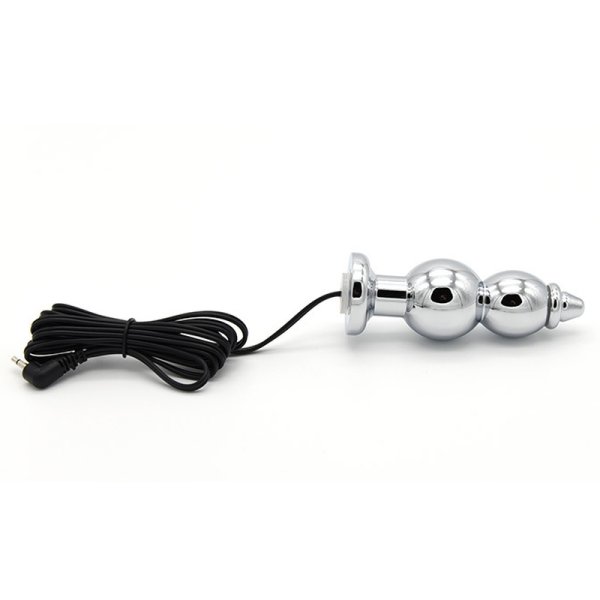 (image for) Bipolar Metal Electric Shock Butt Plug- G