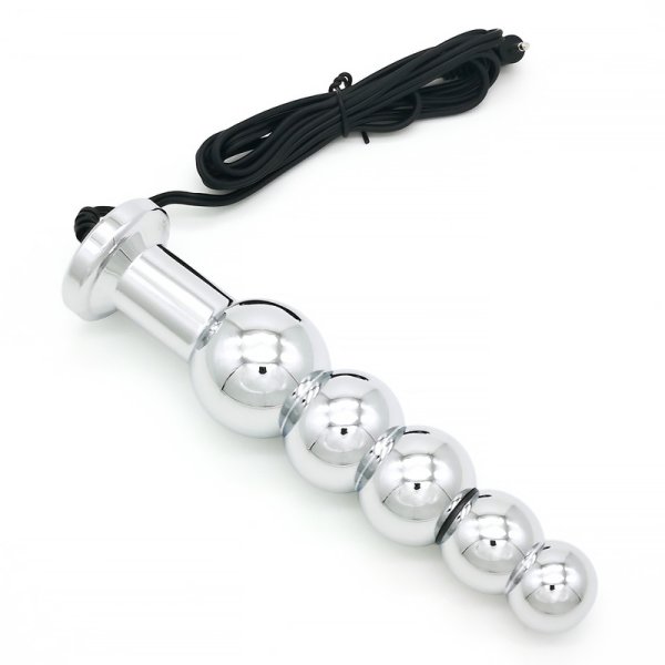 (image for) Bipolar Metal Electric Shock Butt Plug- N