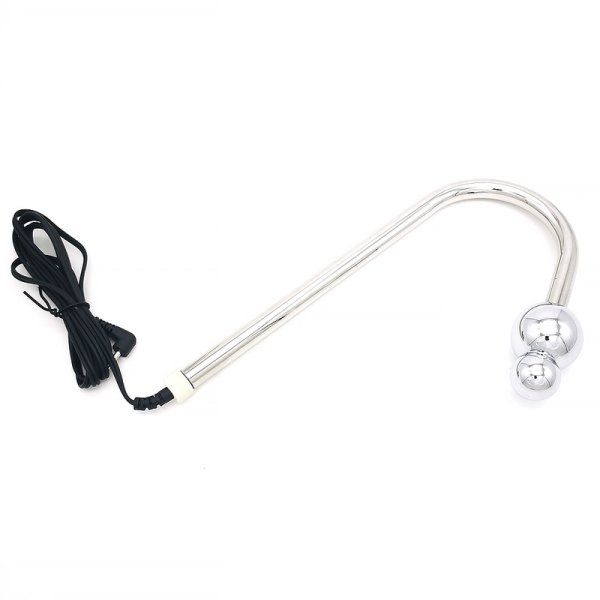 (image for) Bipolar Metal Electric Shock Anal Hook