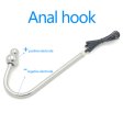 (image for) Bipolar Metal Electric Shock Anal Hook