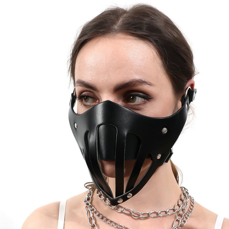 (image for) Hollow Out Sexy Allure Black Mask