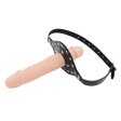 (image for) Double-Cock Dildo Penis Mouth Gag