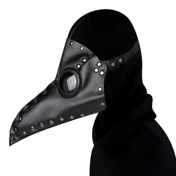 (image for) Steampunk Gothic Plague Doctor Cosplay Mask