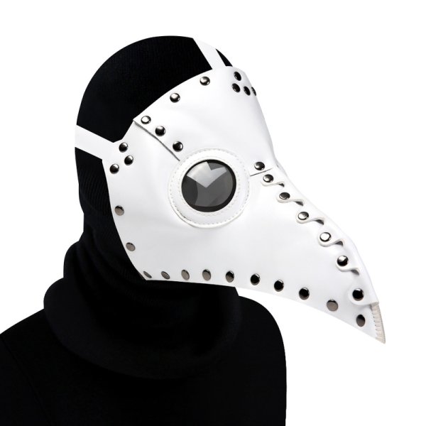 (image for) Steampunk Gothic Plague Doctor Cosplay Mask