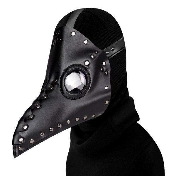 (image for) Steampunk Gothic Plague Doctor Cosplay Mask