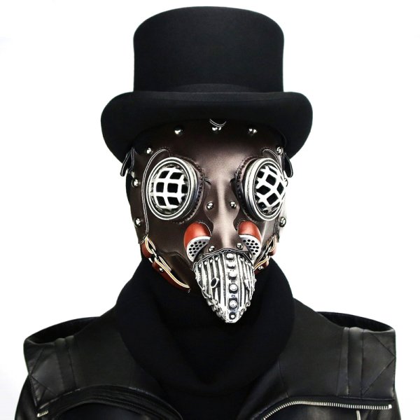 (image for) Plague Doctor Mask Gothic Bird Beak Mask