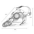 (image for) Plague Doctor Mask Gothic Bird Beak Mask