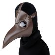 (image for) Plague Doctor Long Nose Faux Leather Venetian Mask